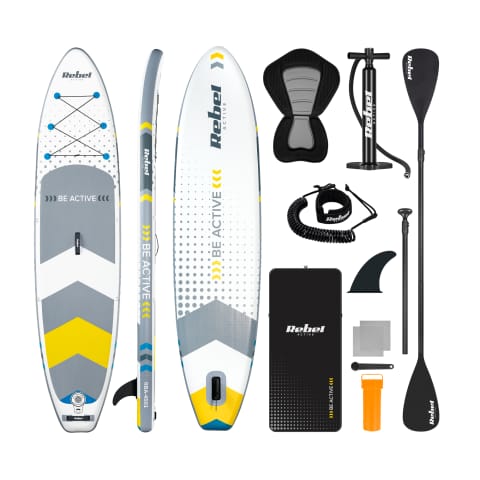 ⁨Deska SUP REBEL ACTIVE RBA4501 - biała⁩ w sklepie Wasserman.eu