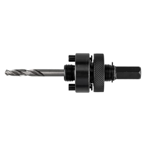 ⁨Adapter z wiertłem pilotującym do otwornic bi-metalowych 32-152 mm, Hex⁩ w sklepie Wasserman.eu