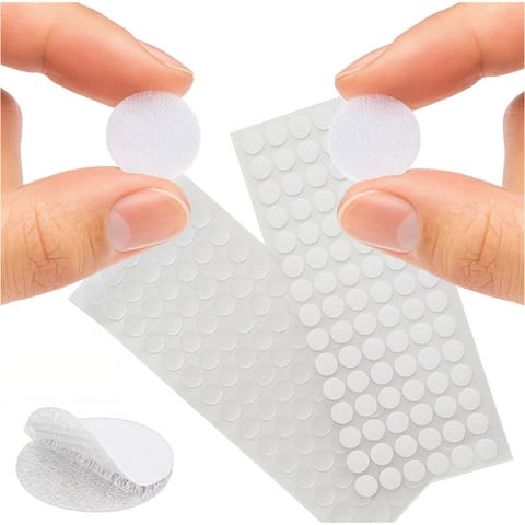 ⁨Rzep samoprzylepny 18mm 500szt. biały Ruhhy 25884⁩ w sklepie Wasserman.eu
