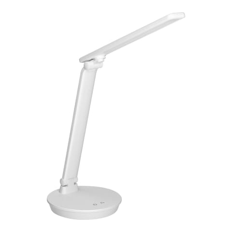 ⁨HERON LED, lampka biurkowa, 5W, 250lm, 2700-6500K, zmiana barwy światła, funkcja ściemniania, biała⁩ w sklepie Wasserman.eu