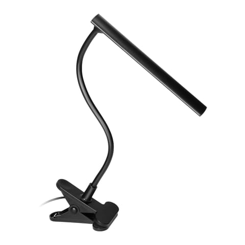 ⁨TERI II LED, lampka biurkowa z klipsem, 5W, 260lm, 4000K, czarna⁩ w sklepie Wasserman.eu