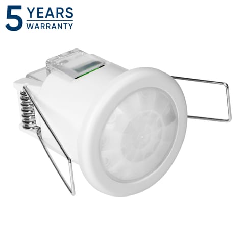 ⁨Czujnik ruchu 360°, IP20, 800W, do sufitów podwieszanych, mini⁩ w sklepie Wasserman.eu