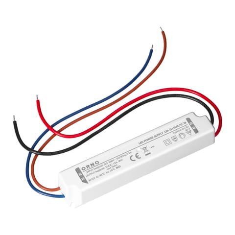 ⁨Zasilacz LED, hermetyczny, 12V, 18W, IP67, plastikowa obudowa⁩ w sklepie Wasserman.eu
