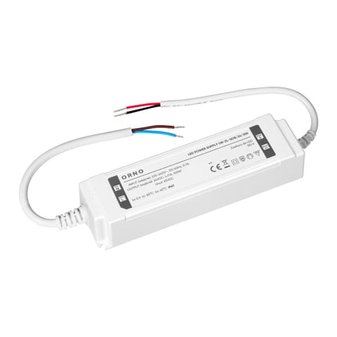 ⁨Zasilacz LED, hermetyczny, 24V, 100W, IP67, plastikowa obudowa⁩ w sklepie Wasserman.eu