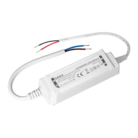 ⁨Zasilacz LED, hermetyczny, 24V, 24W, IP67, plastikowa obudowa⁩ w sklepie Wasserman.eu