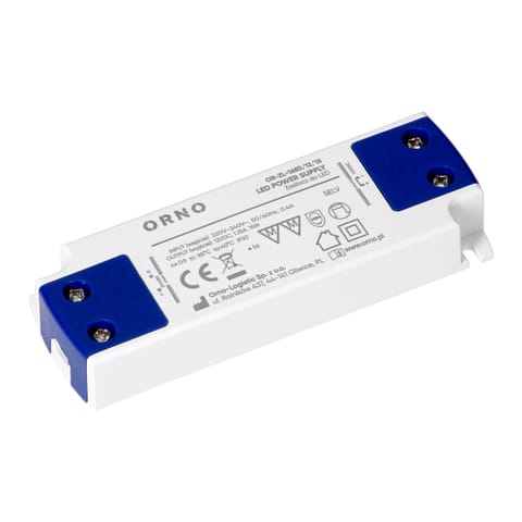 ⁨Zasilacz LED płaski, 12V DC, 15W, IP20⁩ w sklepie Wasserman.eu