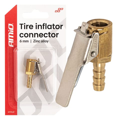 ⁨Adapter kompresora 6mm amio-04493⁩ w sklepie Wasserman.eu