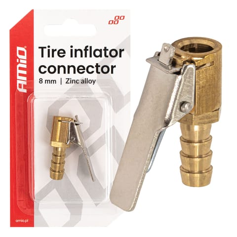 ⁨Adapter kompresora 8mm amio-04494⁩ w sklepie Wasserman.eu