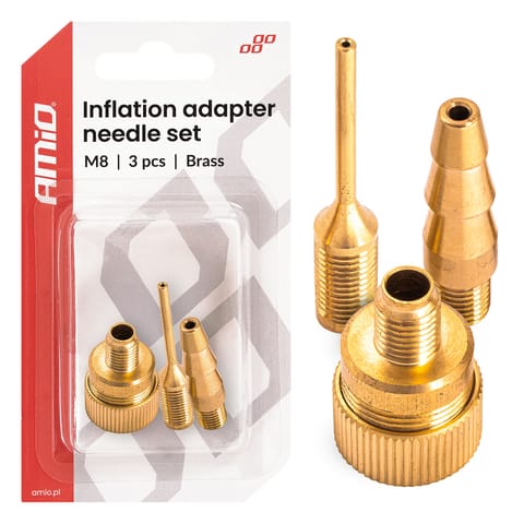⁨Zestaw adapterów do pompowania m8 amio-04502⁩ w sklepie Wasserman.eu