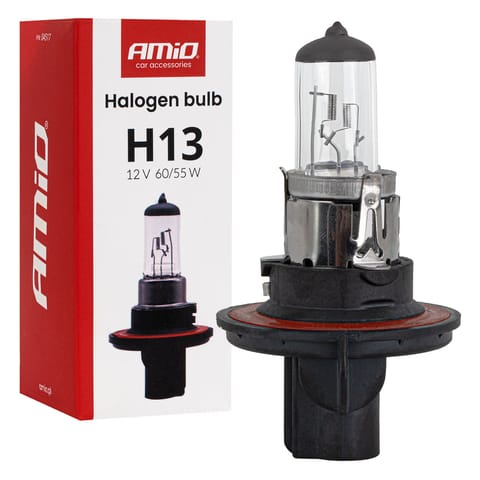 ⁨Żarówka halogenowa h13 12v 60/55w pj26.4t amio-04517⁩ w sklepie Wasserman.eu