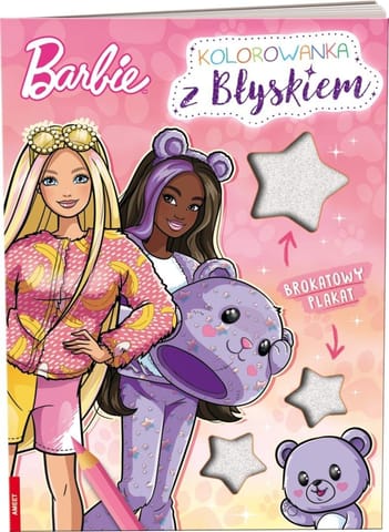 ⁨Barbie. Kolorowanka z błyskiem⁩ w sklepie Wasserman.eu