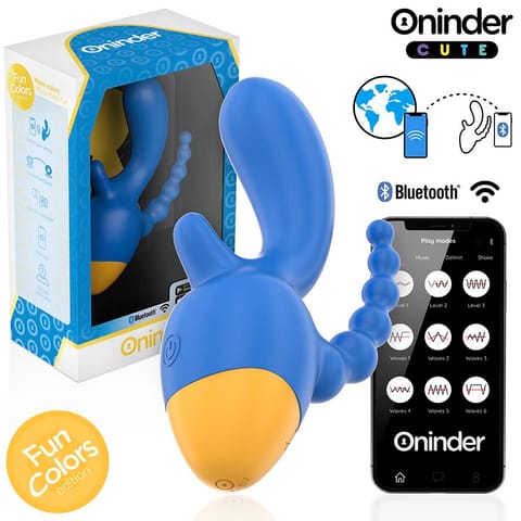 ⁨Oninder Cute - Love 3 Some Triple Vibrator⁩ w sklepie Wasserman.eu