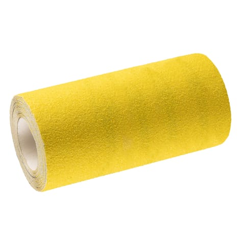 ⁨Papier ścierny żółty w rolce 2,5 m x 115 mm, P40⁩ w sklepie Wasserman.eu