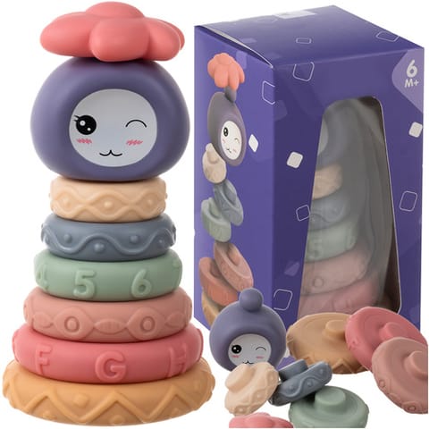 ⁨Klocki sensoryczne miękkie - 8 szt. 26718⁩ w sklepie Wasserman.eu