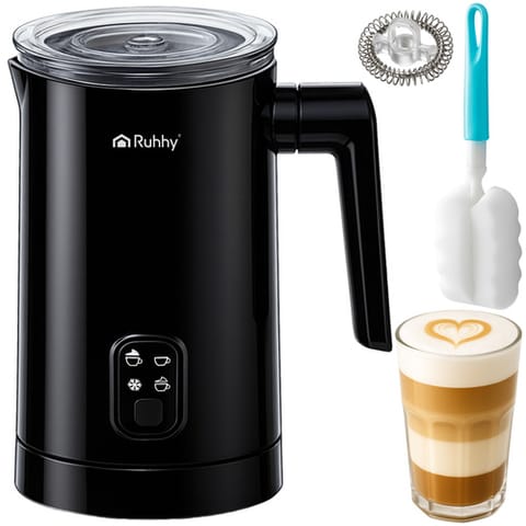 ⁨Spieniacz do mleka czarny 400W Ruhhy 26180⁩ w sklepie Wasserman.eu