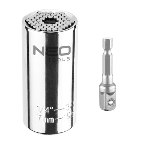 ⁨Nasadka uniwersalna 7-19 mm, 1/4"-3/4"⁩ w sklepie Wasserman.eu