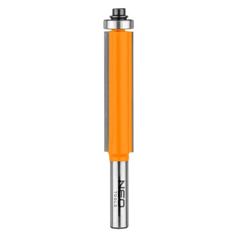 ⁨Frez prosty z dolnym łożyskiem, długi, TCT, 13 x 50 mm, trzpień 8 mm⁩ w sklepie Wasserman.eu