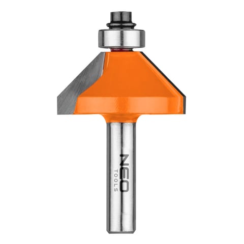 ⁨Frez kształtowy z łożyskiem, TCT, 35.5 x 15.9 mm, trzpień 8 mm⁩ w sklepie Wasserman.eu