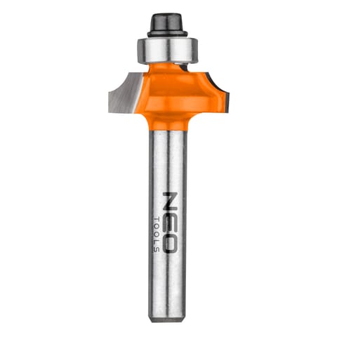 ⁨Frez kształtowy z łożyskiem, zaokrąglający, TCT, 19 x 6.5 mm, trzpień 6 mm⁩ w sklepie Wasserman.eu