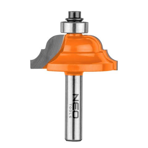 ⁨Frez kształtowy z łożyskiem, ozdobny, TCT, 39.3 x 15.9 mm, trzpień 8 mm⁩ w sklepie Wasserman.eu