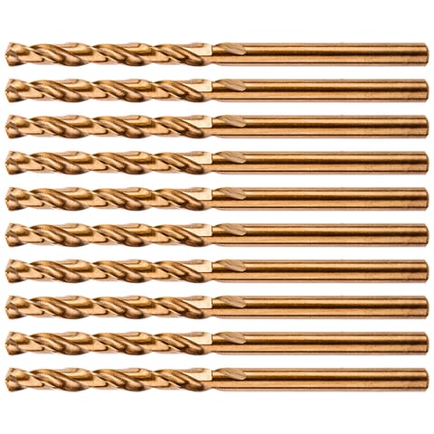 ⁨Wiertła do metalu HSS-Co 2.5 mm, 10 szt.⁩ w sklepie Wasserman.eu
