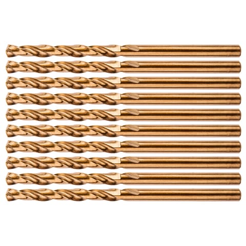 ⁨Wiertła do metalu HSS-Co 3.0 mm, 10 szt.⁩ w sklepie Wasserman.eu