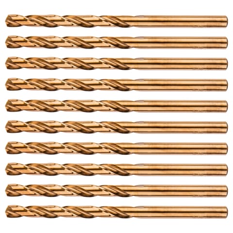 ⁨Wiertła do metalu HSS-Co 5.2 mm, 10 szt.⁩ w sklepie Wasserman.eu