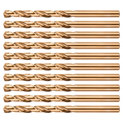 ⁨Wiertła do metalu HSS-Co 6.5 mm, 10 szt.⁩ w sklepie Wasserman.eu