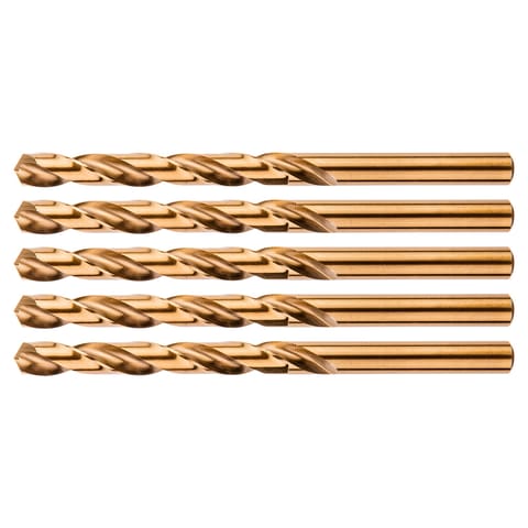 ⁨Wiertła do metalu HSS-Co 8.0 mm, 5 szt.⁩ w sklepie Wasserman.eu