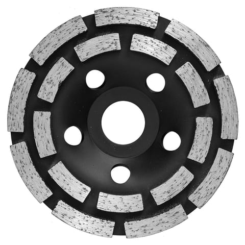 ⁨Tarcza diamentowa szlifierska 115 x 22.2 x 5 mm, podwójny segment⁩ w sklepie Wasserman.eu