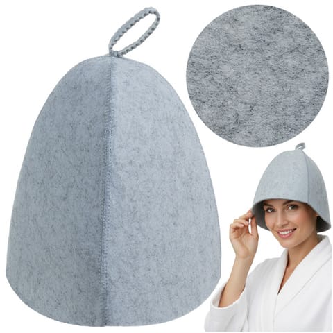 ⁨Czapka filcowa do sauny Isomedix 26455⁩ w sklepie Wasserman.eu