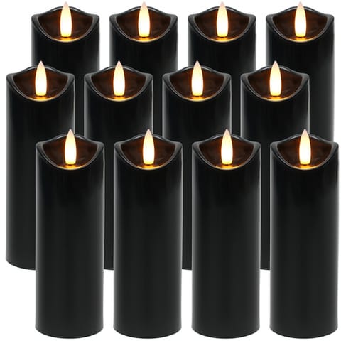 ⁨Świece LED 12 sztuk 15cm Ruhhy 26382⁩ w sklepie Wasserman.eu