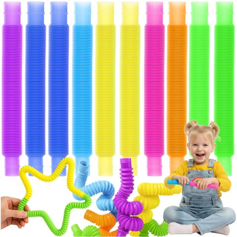 ⁨Rurki/ tuby sensoryczne- 10szt. Kruzzel 26693⁩ w sklepie Wasserman.eu