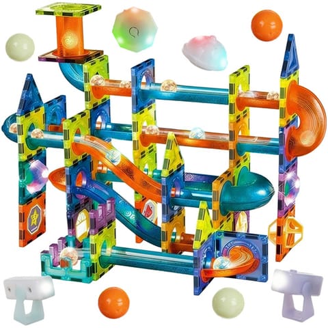 ⁨Klocki magnetyczne - tor kulkowy 110el. 25766⁩ w sklepie Wasserman.eu