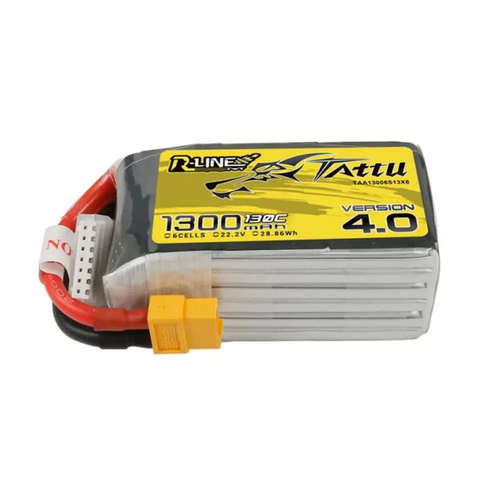 ⁨1300mAh 22.2V 130C TATTU R-Line Gens Ace⁩ at Wasserman.eu