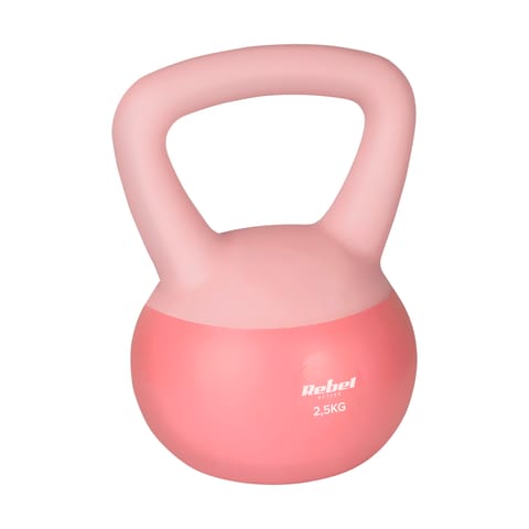 ⁨Soft Kettlebell miękki winylowy 2.5kg  REBEL ACTIVE⁩ w sklepie Wasserman.eu