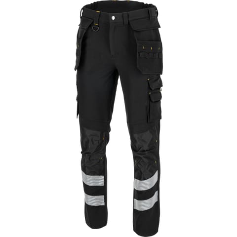 ⁨STRETCH TROUSERS BLACK WITH TOOL POCKETS, "S", CE, LAHTI⁩ at Wasserman.eu