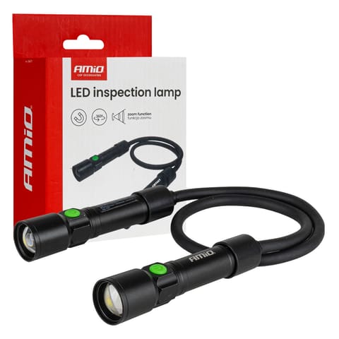 ⁨Lampa inspekcyjna akumulatorowa na szyję 2xp50 1000mah (batt) amio-04671⁩ w sklepie Wasserman.eu