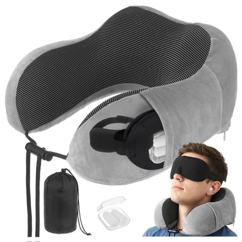 ⁨Poduszka podróżna 3D Xtrobb 26087⁩ w sklepie Wasserman.eu