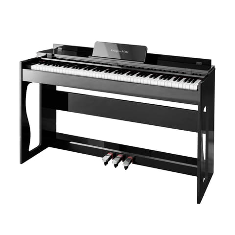 ⁨Pianino cyfrowe Kruger&Matz KMDP-135 , kolor czarny połysk⁩ w sklepie Wasserman.eu