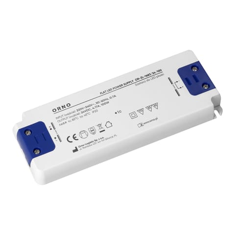 ⁨Zasilacz LED płaski, 24V, 100W, IP20⁩ w sklepie Wasserman.eu