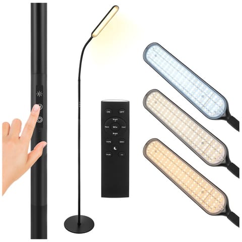 ⁨Lampa podłogowa LED 180cm Izoxis 26885⁩ w sklepie Wasserman.eu