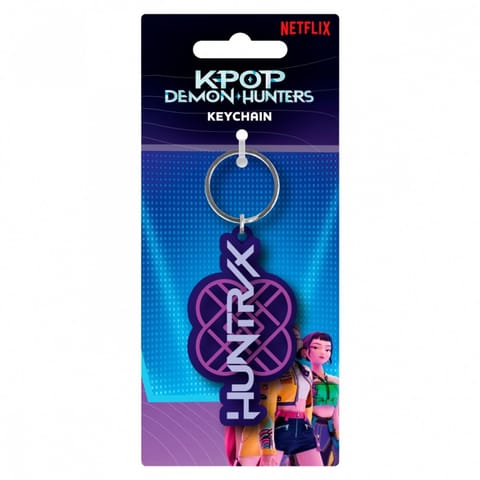 ⁨Brelok pvc k-pop demon hunters huntrix logo zespołu⁩ w sklepie Wasserman.eu