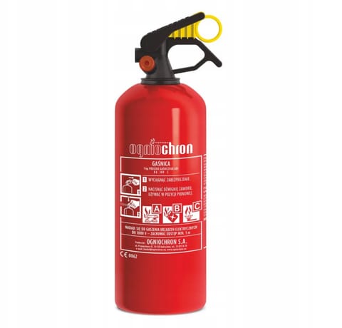 ⁨Gaśnica proszkowa 1 kg abc⁩ w sklepie Wasserman.eu