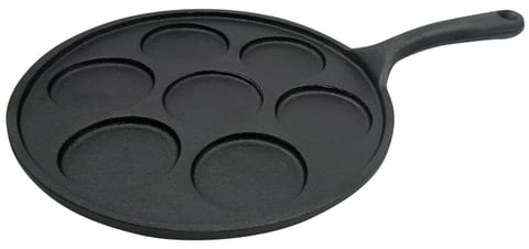 ⁨CAST IRON FRYING PAN 23cm FOR EGG PANCAKES KINGHOFF KH-1263⁩ at Wasserman.eu