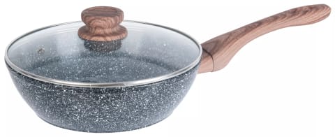 ⁨GRANITE WOK 28cm GRANITE WOOD KINGHOFF KH-1584⁩ at Wasserman.eu