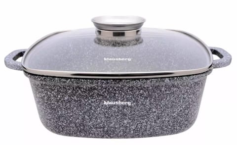 ⁨KLAUSBERG MARBLED POT 28cm KB-7532 6,5L⁩ at Wasserman.eu