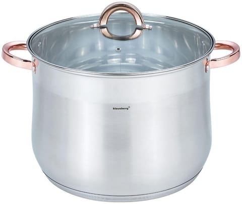 ⁨Garnek stalowy z pokrywą, 16l, śr.30cm, klausberg, kb-7796⁩ w sklepie Wasserman.eu