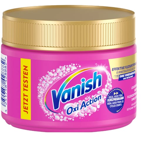 ⁨Vanish Oxi Action Pink Odplamiacz 250 g⁩ w sklepie Wasserman.eu