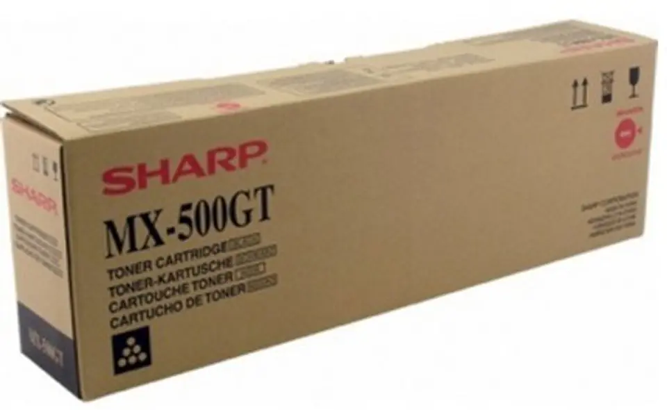 ⁨SHARP MX500GT - toner, czarny⁩ w sklepie Wasserman.eu